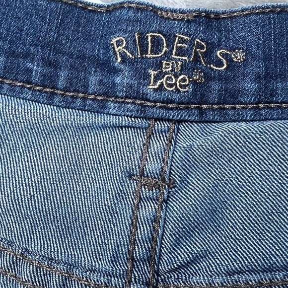 Riders by Lee Blue Jean Capri Pants Womens 10 Denim Casual Everyday Comfortable - Picture 4 of 16